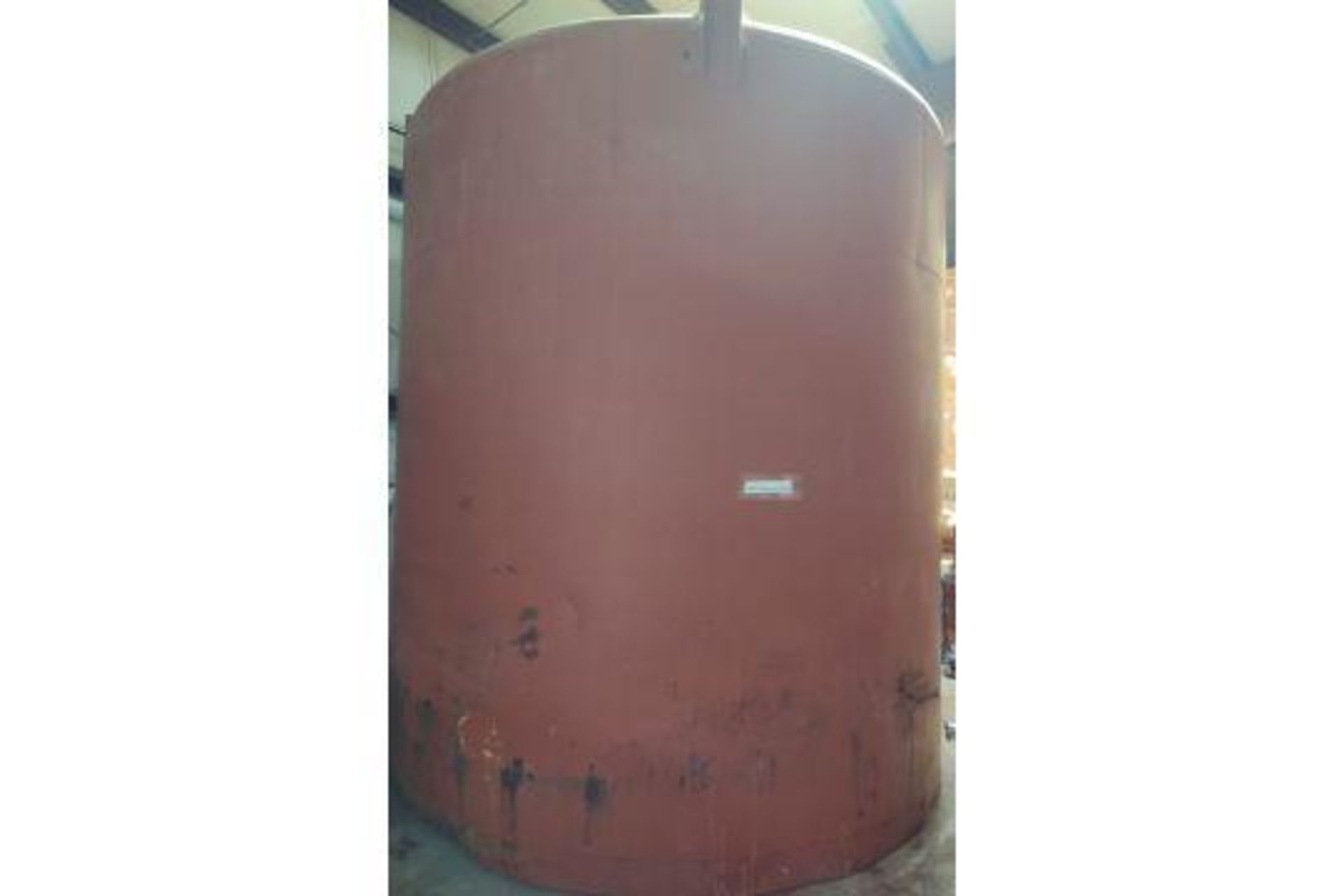 Crepaco 5,000 Gallon S/S Jacketed Silo with Horizontal Agitation (Location: Utica, Ohio) - Rigging F - Image 2 of 5