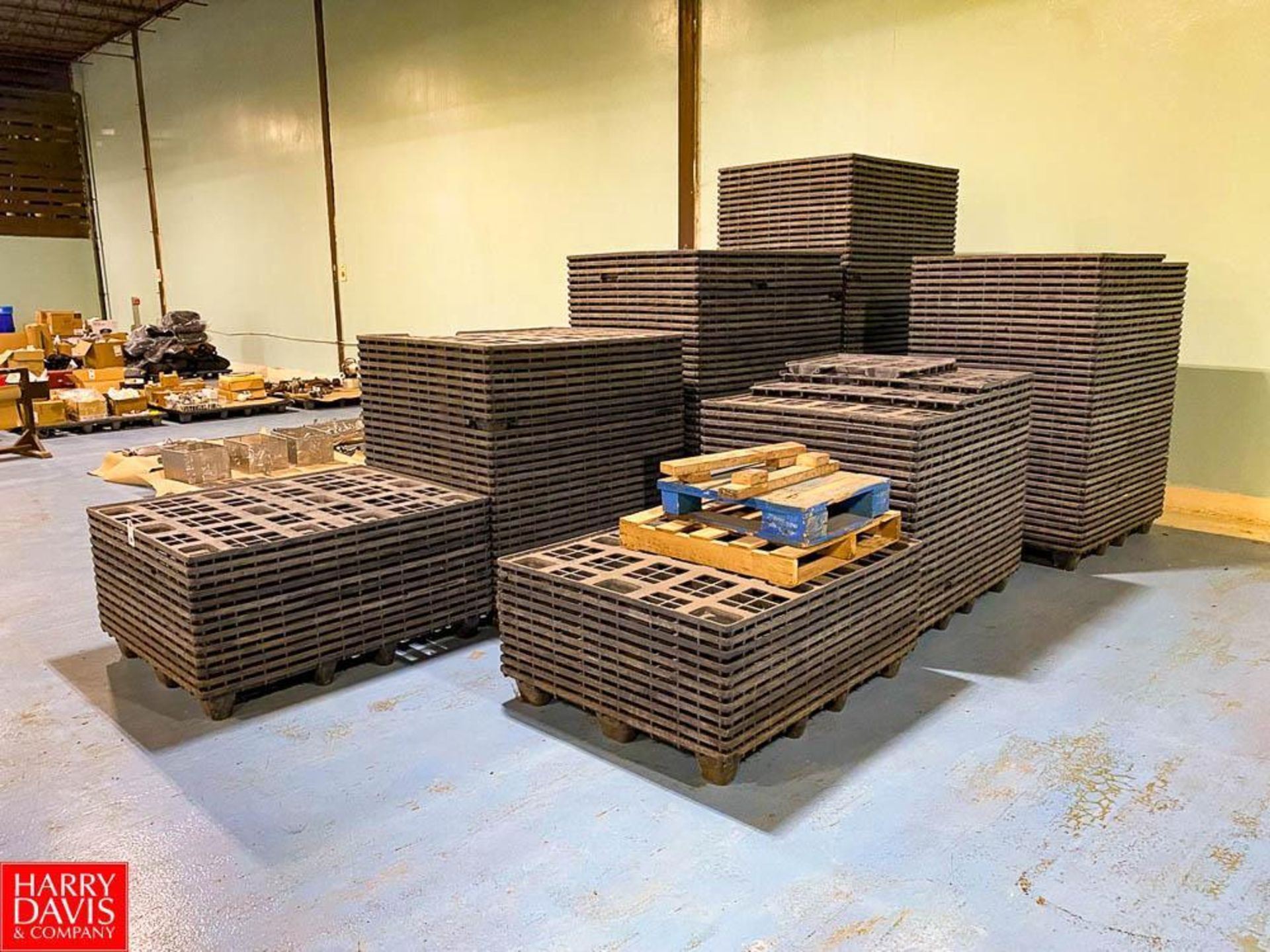 (7) Plastic Pallets, Dimensions = 40'' Width x 48'' Length - Rigging Fee: $140 - Image 3 of 3