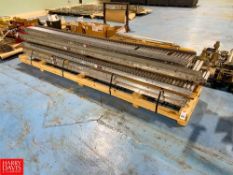 (5) Rolling Conveyors, Dimensions = 10' Length x 16'' Width - Rigging Fee: $60