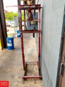 12-Ton H-Frame Shop Press 17'' Between Beams, Height Adjustable 6' Max. Height - Rigging Fee: $75