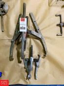 (2) Gear Pullers (Ranging from 8'' - 16'') - Rigging Fee: $50