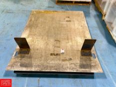 Dock Plate, Dimensions = 66'' Length x 48'' Width - Rigging Fee: $50