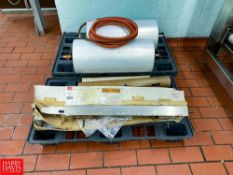 Spare Parts - (2) Seal Bars, Blades, and (2) Rolls of 23'' Length x 10'' Width Shrink Film - Rigging
