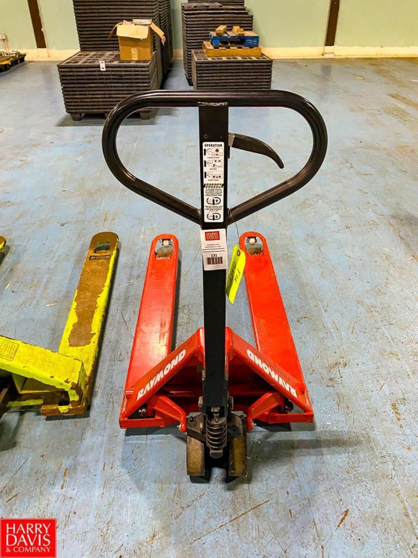 Raymond Pallet Jack 5,500 LB Capacity, Model: RJ50N, S/N: 5414005-20 - Rigging Fee: $50