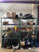 Assorted Drives, Hoses, Fittings and (2) Speed Racks - Rigging Fee: $125