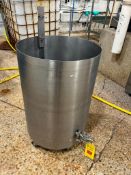 40 Gallon S/S Tank with Ball Valve - Rigging Fee: $250