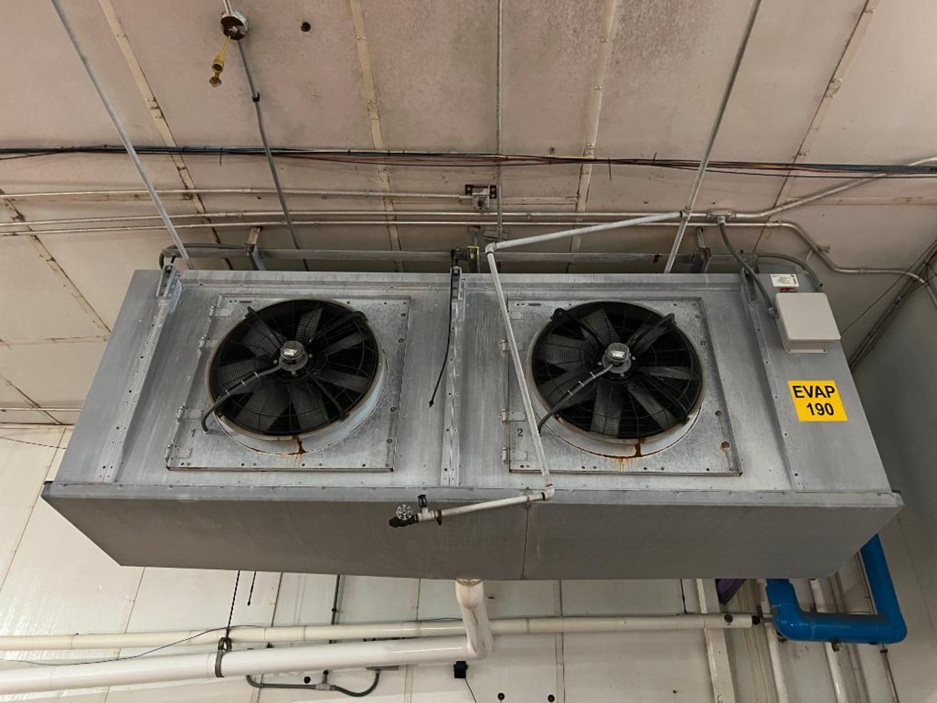 (3) Krack 2-Fan Ammonia Cooler Evaporators and Guntner 2-Fan Ammonia Cooler Evaporators - Rigging Fe - Image 3 of 4