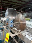 S/S Split Saw with Conveyor, S/S Clad Motor, Drive and (2) PowerFlex 525s - Rigging Fee: $1200