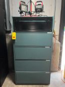 5-Drawer Cabinet with Contents with (2) Work Lights - Rigging Fee: $125