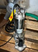 NEW INOX SUS 316 Sump Pump, with Suction and Discharge Hose - Rigging Fee: $90