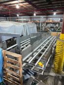 (2) S/S Product Conveyor Frames, Dimensions= 18' x 25 and 14' x 25 - Rigging Fee: $800