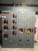 Allen-Bradley Centerline 2100 Motor Control Center, with 9 Disconnects (No Cable or Conduit Included
