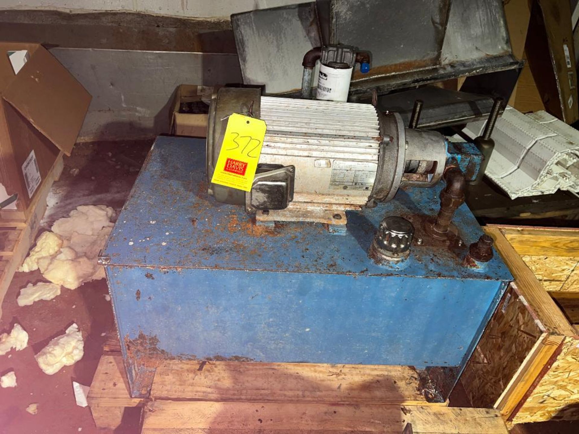 Hydraulic 10 HP Pump System - Rigging Fee: $100