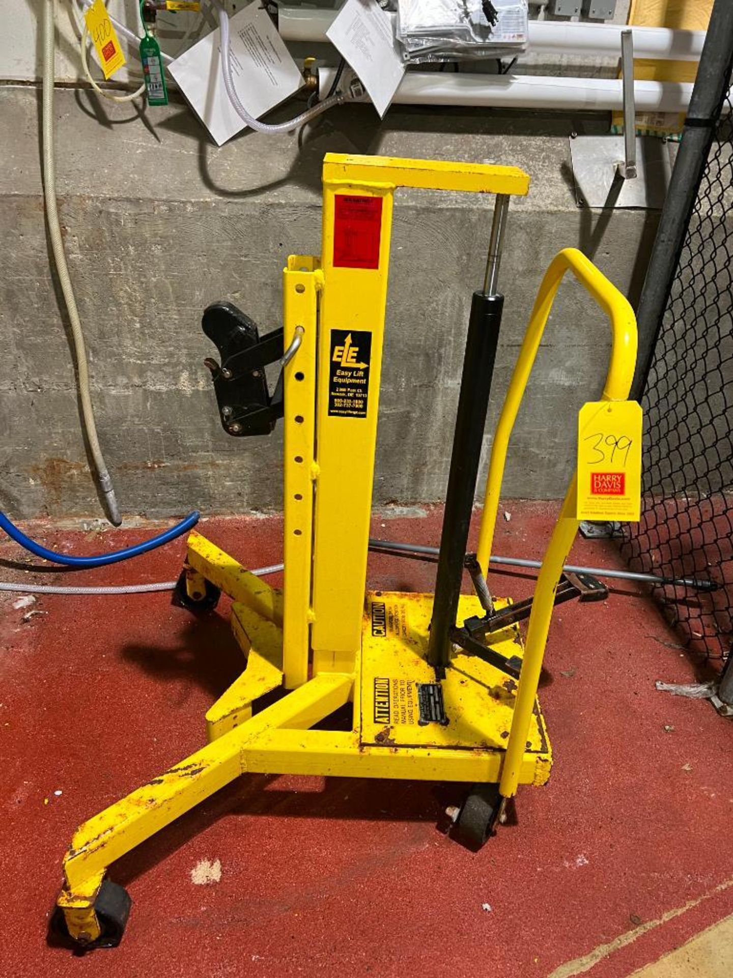 Easy Lift 800LB Capacity Barrel Lift - Rigging Fee: $200