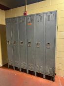 (47) Locker Doors - Rigging Fee: $400