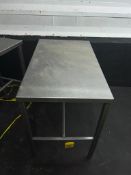 Assorted S/S Tables - Rigging Fee: $50