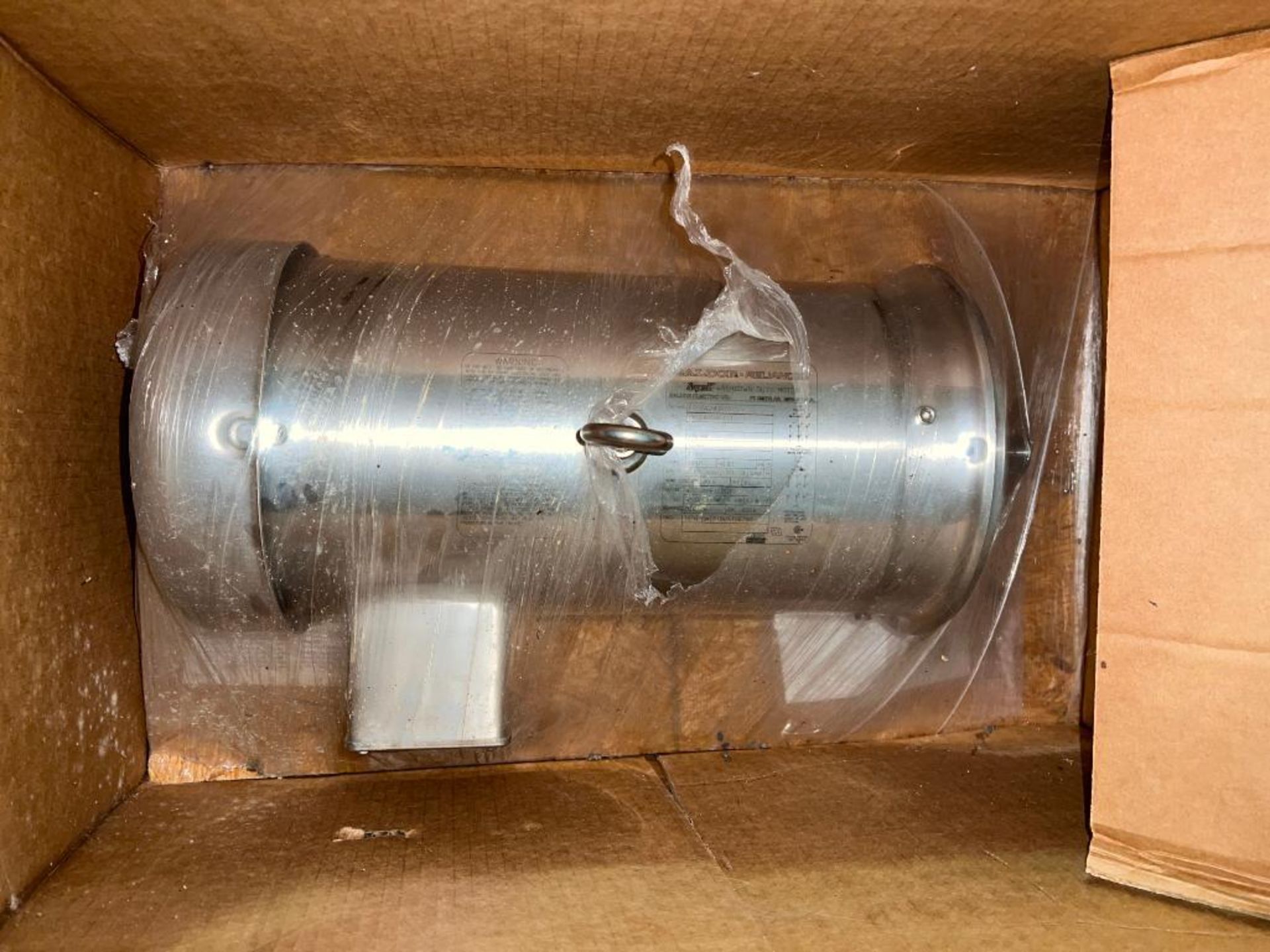 NEW Baldor 5 HP 1,750 RPM Clad Motor - Rigging Fee: $125 - Image 3 of 3