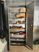 S/S Cabinet with Flex Hose and Fittings - Rigging Fee: $125