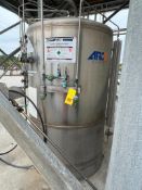 Arc 2 Gases S/S Liquid CO2 Tank, Model: UN2187 with Solar Powered HMI - Rigging Fee: $1100