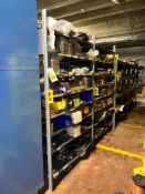 Sections Steel Shelving - Rigging Fee: $1000