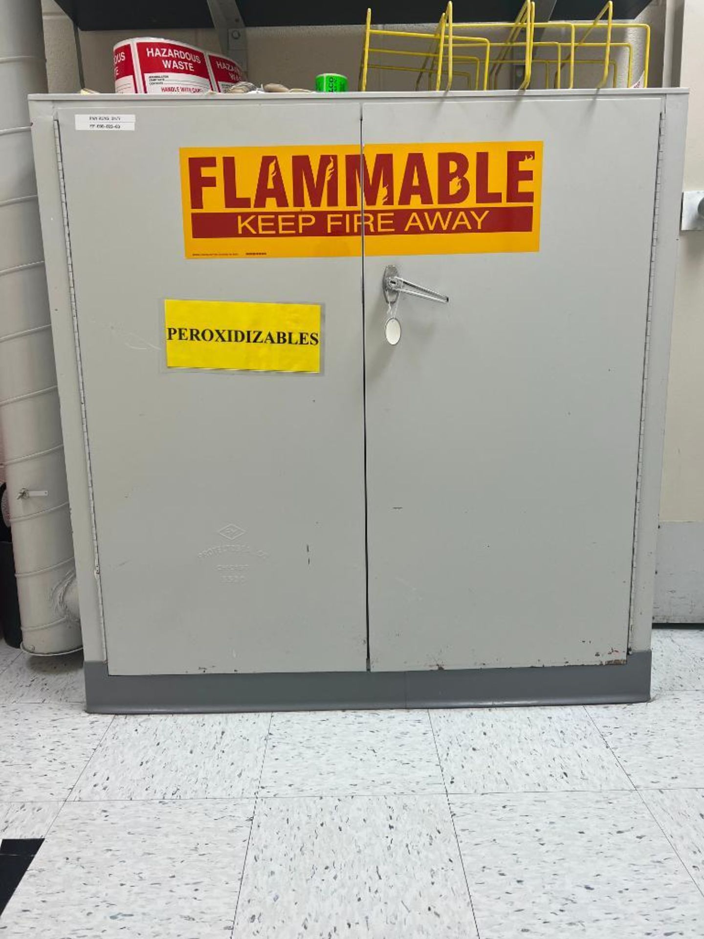Flammable Material Cabinets - Rigging Fee: $300 - Image 3 of 3