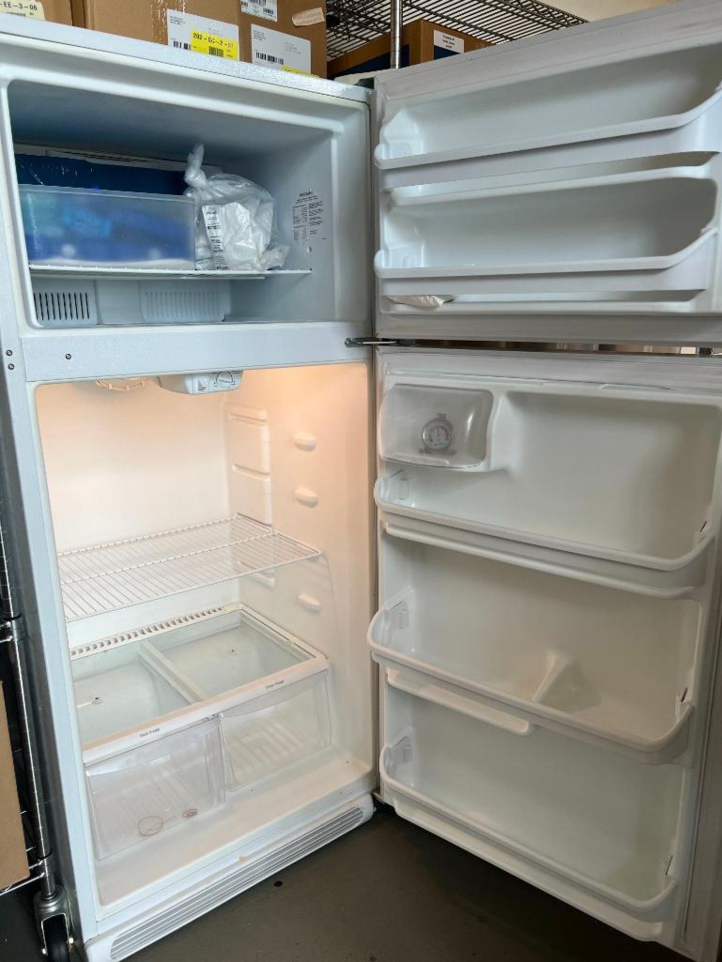 Frigidaire Refrigerator/Freezer, Model: LFTR1814LW6 - Rigging Fee: $150 - Image 2 of 2