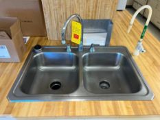 S/S 2-Basin Sink - Rigging Fee: $100