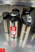 Coffee Insulated Portable Servers Stainless Steel , Pump Action - Rigging Fee: $50
