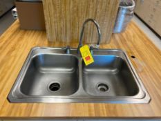S/S 2-Basin Sink - Rigging Fee: $100