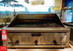 TEC Commercial Gas Charbroiler Steak House Grill 31 1/2'' x 42'' x 22 1/2'' Tall, Grill Surface 36''