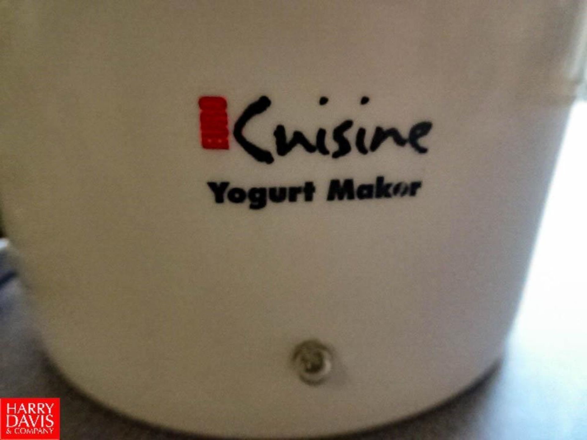 (1) Sure Shot Solutions Coffee Creamer Dispenser and (1) Kuisine Yogurt Maker - Rigging Fee: $100 - Image 3 of 5