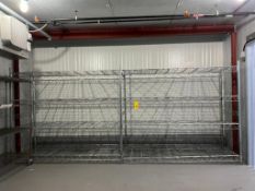 (2) Section S/S Racking, Dimensions = 10' x 3' x 8' Height - Rigging Fee: $100