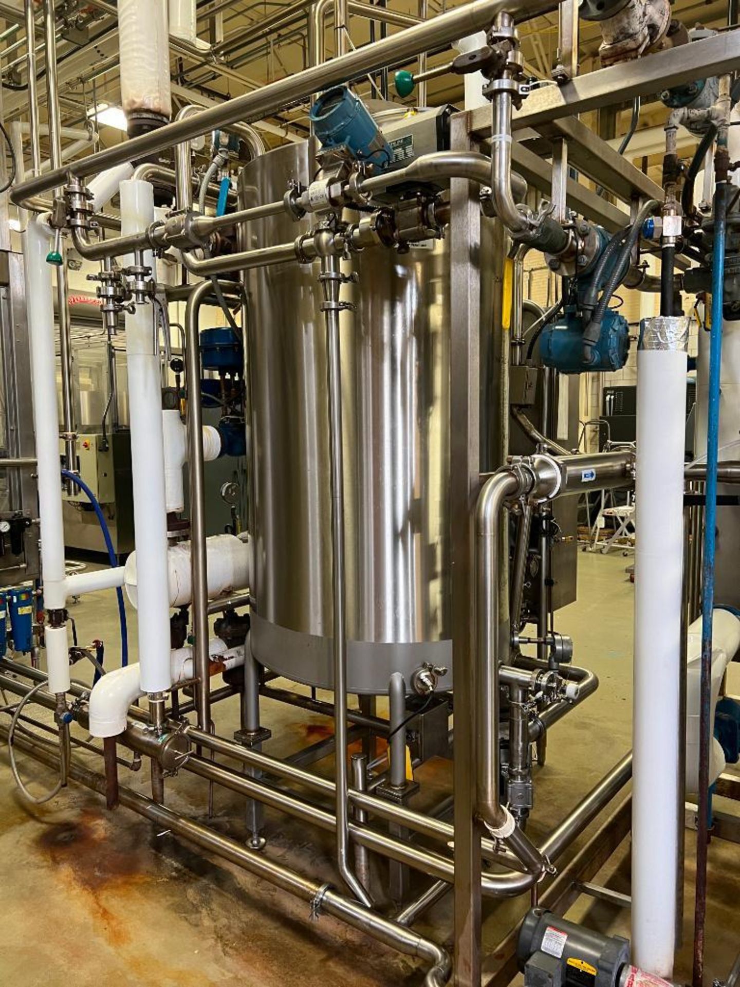 APV Sterilant Supply System with 130 Gallon S/S Tank, Centrifugal Pump, Rosemount Flowmeter, 1-Zone - Image 2 of 5
