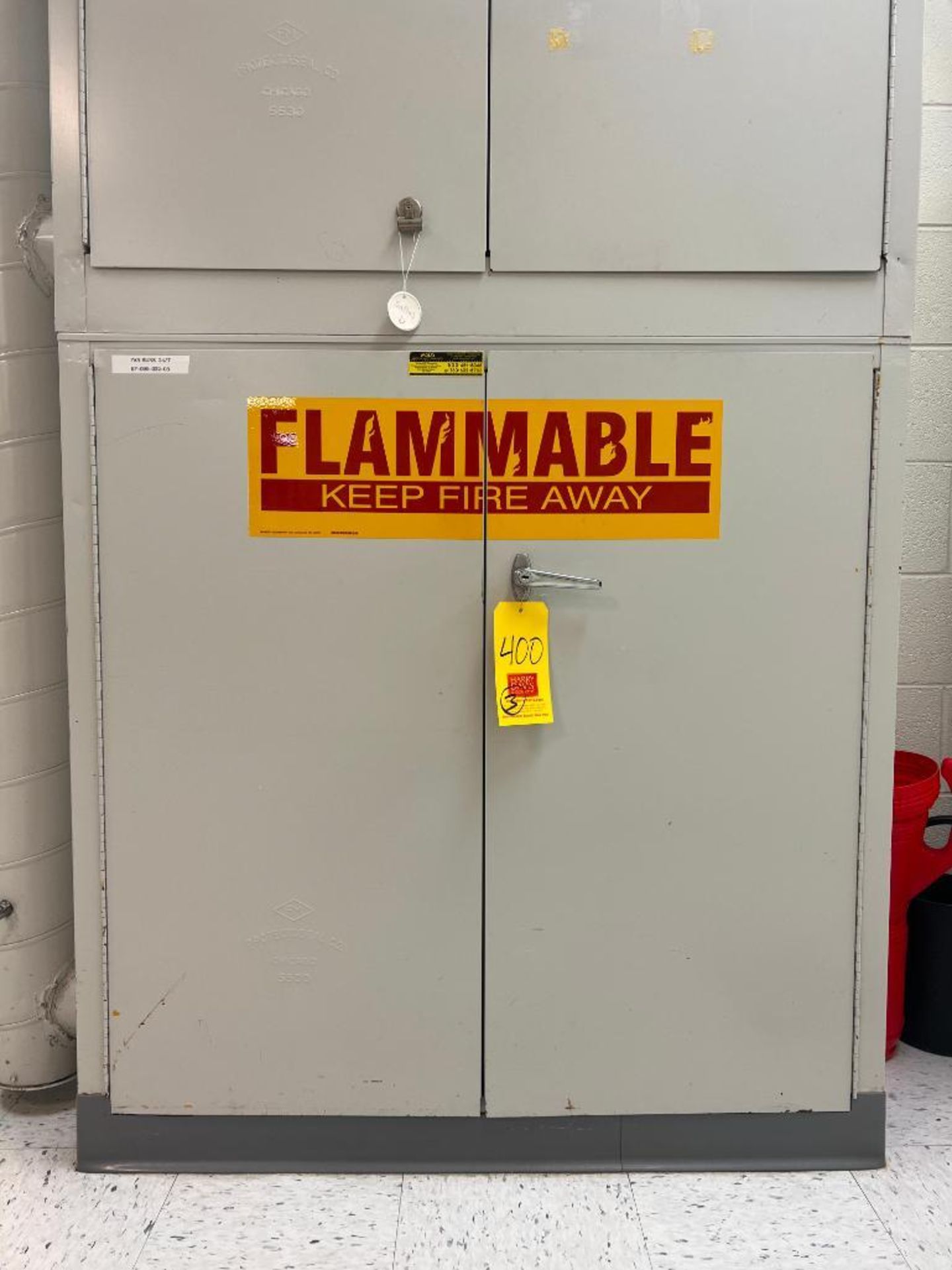Flammable Material Cabinets - Rigging Fee: $300