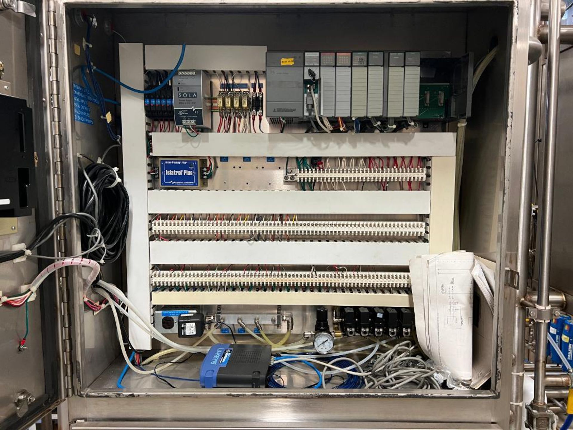 APV Sterilant Supply System with 130 Gallon S/S Tank, Centrifugal Pump, Rosemount Flowmeter, 1-Zone - Image 5 of 5