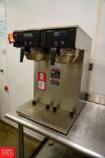 Bunn Commercial Dual Pot Coffee Maker Digital Brew Control, Model: AXIOM - Rigging Fee: $50