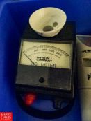 Assorted Handheld Meters Consisting of (1) Myron L Comp. DS Meter, (1) Cole and Palmer Thermocouple,