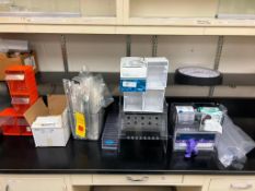 Assorted Pipettes, Syringes and Plastic Storage Containers - Rigging Fee: $50