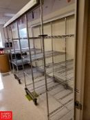 (4) Metro 4 Tier Metro Rack with Guide Track System - Rigging Fee: $150