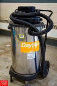 Dayton Wet/ Dry Vacuum 120 Volt, 60 Hz, 11.6 Amp, Single Phase , Model: 4YE62 - Rigging Fee: $50