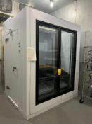 2019 QBD Cooling Systems Glass 2-Door Walk-In Cooler, Model: Walk-In Box, S/N: 3WC191001834, Dimensi