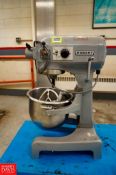 Hobart Heavy Duty Mixer 1/3 HP, 115 Volts, 60 Hz, 6 Amps, Single Phase, 1725 RPM, , Model: A-120T ,