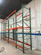 Sections Pallet Racking, Dimensions = 14' x 8' and (1) at 14' x 4' - Rigging Fee: $550
