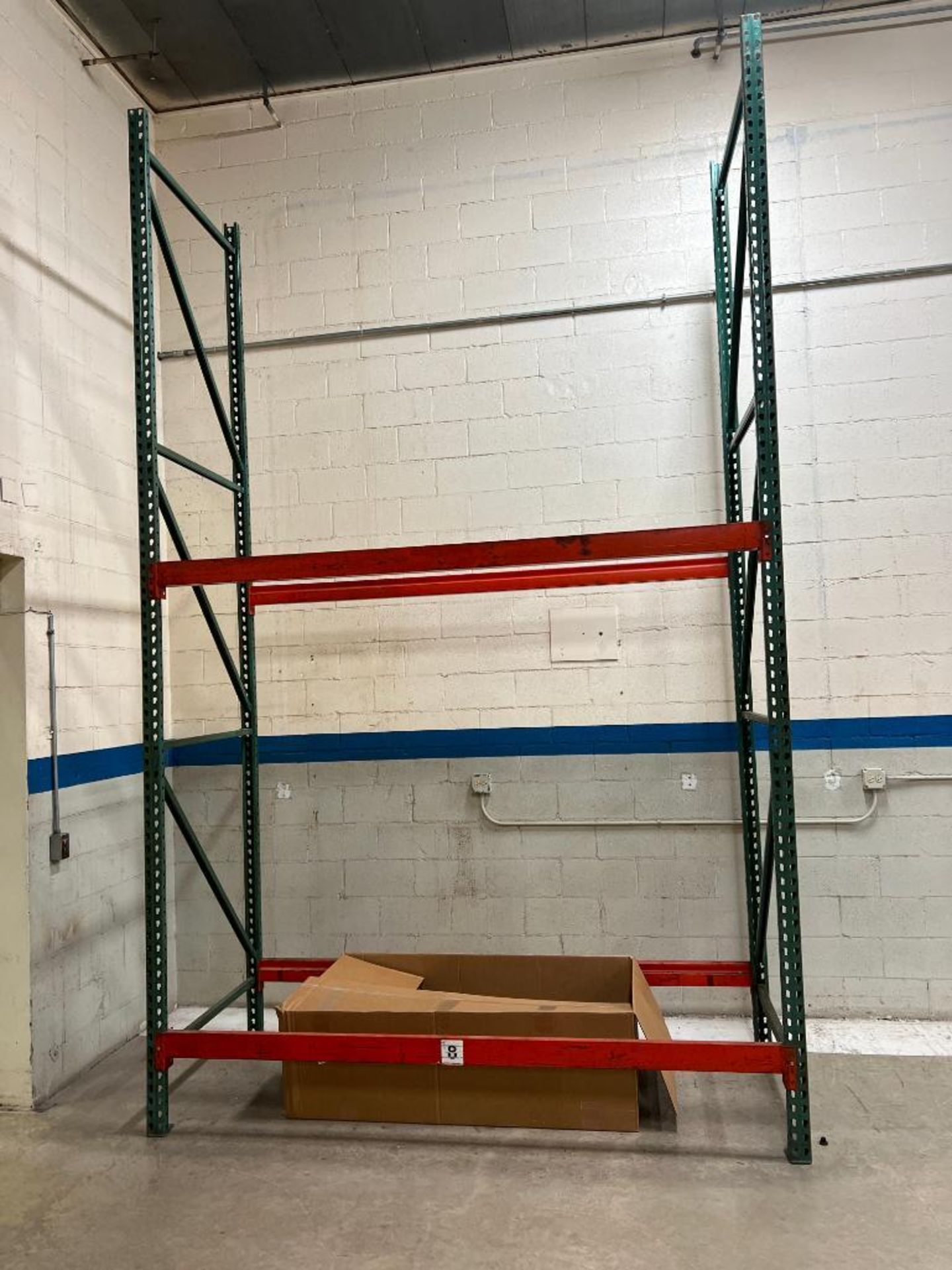 Sections Pallet Racking, Dimensions = 14' x 8' and (1) at 14' x 4' - Rigging Fee: $550 - Image 2 of 2