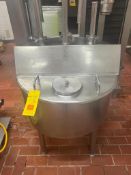 S/S 40 Gallon Balance Tank with Hinged Lid - Rigging Fees: $75