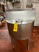 50 Gallon S/S Balance Tank with Hinged Lid - Rigging Fees: $75
