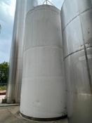 DCI 10,000 Gallon Insulated S/S Silo, S/N: 92-D-43536 with (2) Tri-Clover S/S Tank Valves