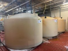 Afco 1,300 Gallon Poly Tanks - Rigging Fees: $1250