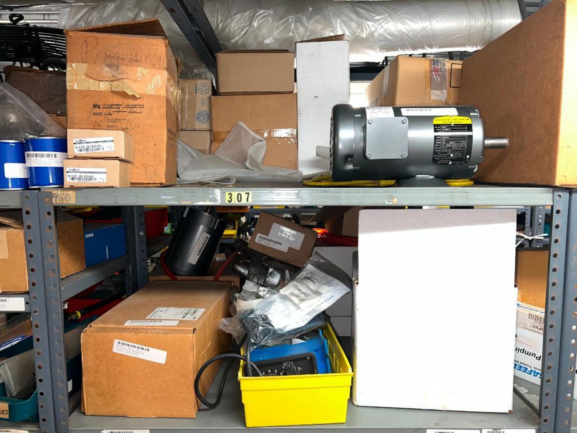 Assorted Gear Boxes, Auger Bit, Door Gaskets, Pump, Pump and Pump Parts, (2) Baldor .75 HP Motors - Image 12 of 35