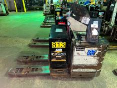 Crown Low Lift Electric Pallet Jack with Battery - Rigging Fees: $50